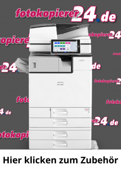Ricoh IM C2500A - Multifunktionslaserdrucker Farbe A4/A3 - Scanner Kopierer LAN - Abbildung zeigt Gerät mit optionalem Zubehör* (inkl. Toner)